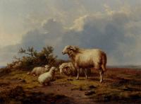 Verboeckhoven, Eugene Joseph - Sheep In The Meadow